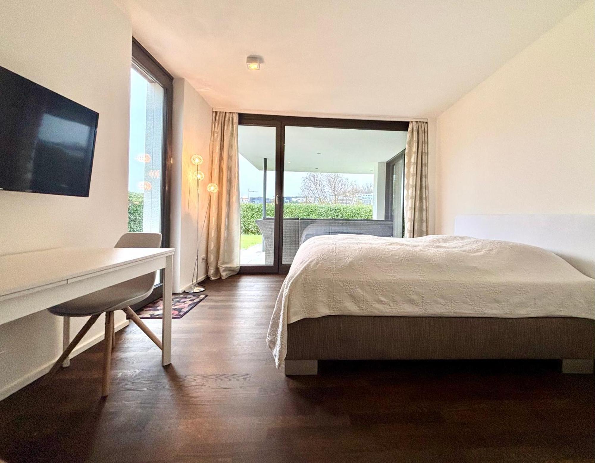 Studio Apartment Direkt Am Phoenixsee Dortmund Buitenkant foto